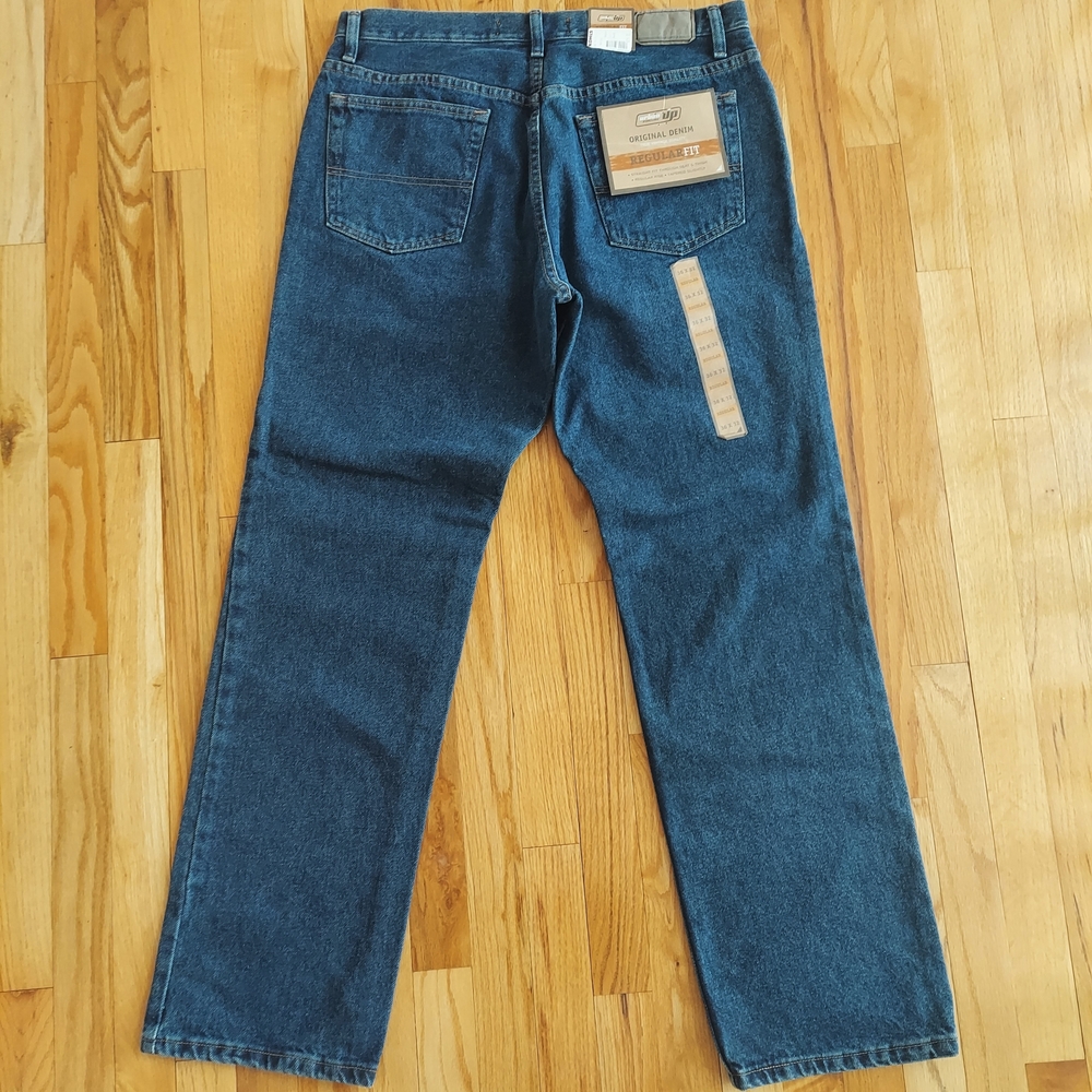 Urban Pipeline Men's Straight Blue Jeans